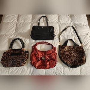 4 purses as a set!